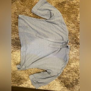 A.N.A Blue Sweatshirt with Minor Stain on Left Corner Size Large